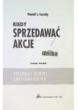 Kiedy sprzedawać akcje