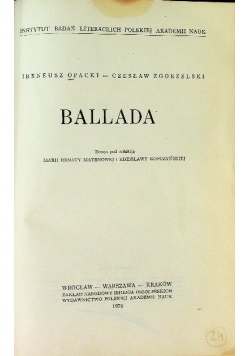 Ballada Tom VII