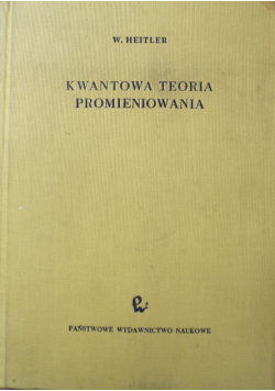 Kwantowa teoria promieniowania
