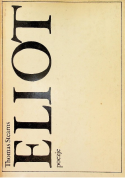 Poezje Eliot