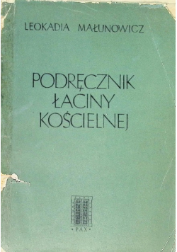 Podręcznik łaciny kościelnej