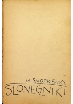 Słoneczniki