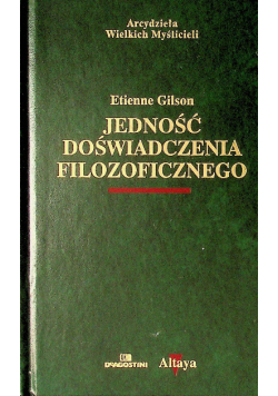 Jedność doświadczenia filozoficznego