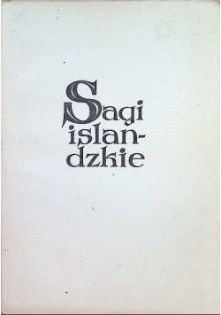 Sagi islandzkie