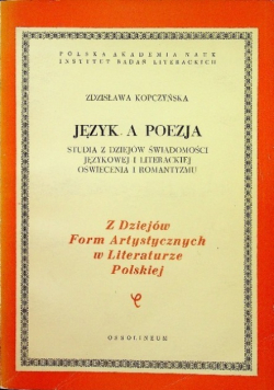 Język a poezja