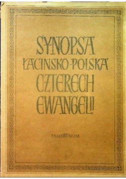 Synopsa łacińsko  polska czterech ewangelii