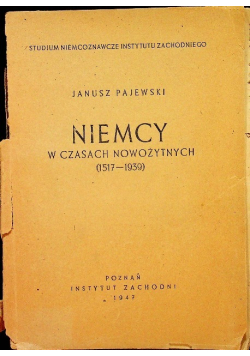 Niemcy w czasach nowożytnych (1517-1939), 1947 r.