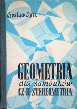 Geometria dla samouków Część II