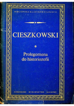 Prolegomena do historiozofii
