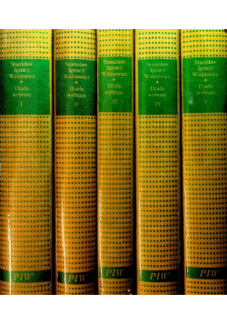 Stanisław Ignacy Witkiewicz Dzieła wybrane Tom 1 do 5