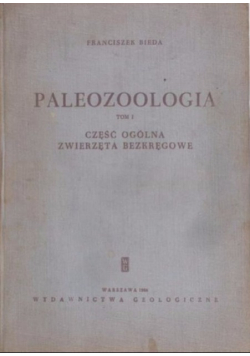 Paleozoologia Tom I