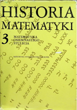 Historia matematyki Tom III