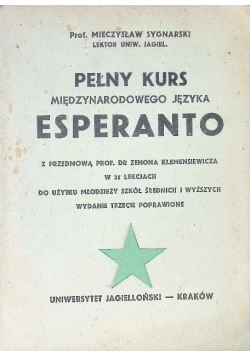 Pełny kurs międzynarodowego języka Esperanto