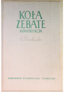 Koła zębate konstrukcja
