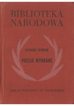 Tetmajer Poezje wybrane