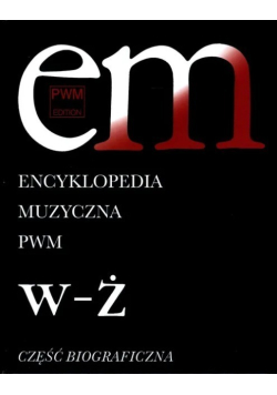 Encyklopedia muzyczna  W-Ż