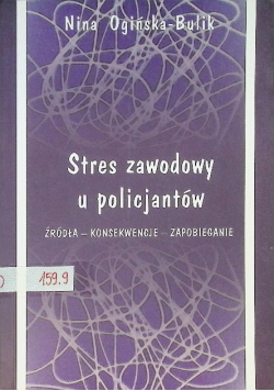 Stres zawodowy u policjantów