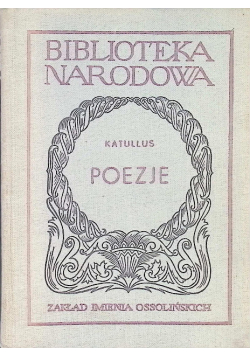 Katullus Poezje