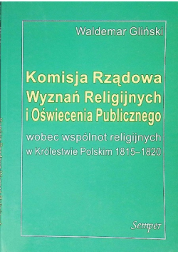 Komisja Rządowa Wyznań Religijnych i Oświecenia Publicznego