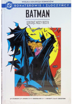 DC Bohaterowie i złoczyńcy Tom 104 Batman Dziesięć nocy bestii