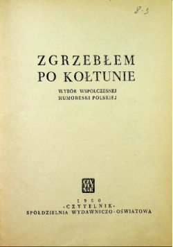 Zgrzebłem po kołtunie 1950 r.