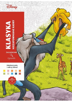 Art therapy Kolorowanka antystresowa Disney Klasyka Niezapomniane kadry