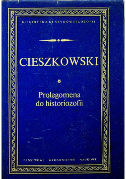 Prolegomena do historiozofii