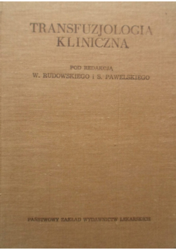 Transfuzjologia kliniczna