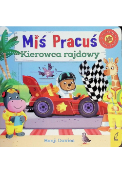 Miś Pracuś Kierowca rajdowy
