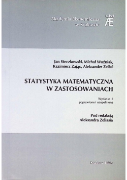 Statystyka matematyczna w zastosowaniach