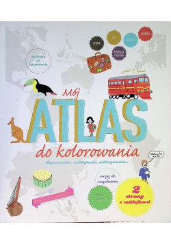 Mój atlas do kolorowania