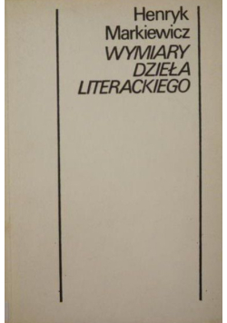 Wymiary dzieła literackiego
