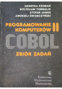 Programowanie komputerów II Cobol Zbiór zadań