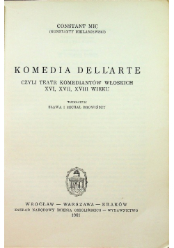 Komedia Dell'arte