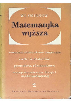 Matematyka wyższa Tom 2
