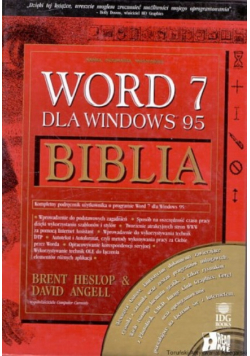 Word 7 dla Windows 95 Biblia
