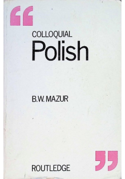 Colloquial polish