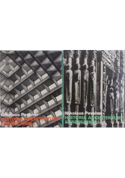Historia architektury Europejskiej Tom I i II