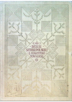 Dzieje sztuki polskiej 1936 r.