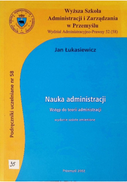 Nauka administracji