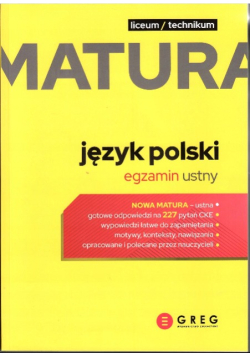 Matura język polski egzamin ustny