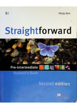 Straightforward second edition . B1 Pre-Intermediate  Students book