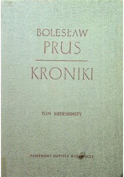 Prus Kroniki Tom 17