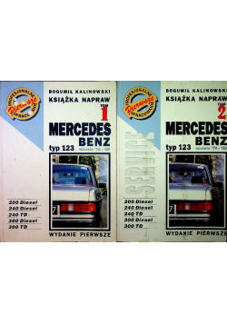 Książka napraw Mercedes Benz Tom I i II