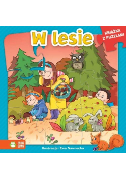 Książka z puzzlami W lesie