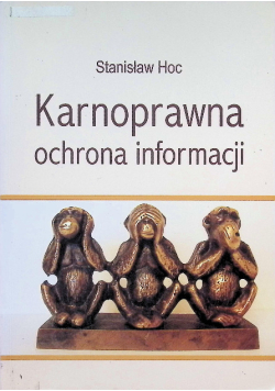 Karnoprawna ochrona informacji
