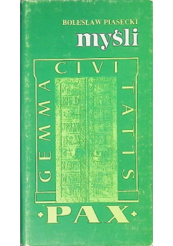 Piasecki myśli