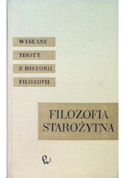 Filozofia Starożytna Grecji i Rzymu