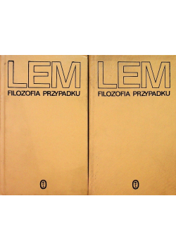 Filozofia przypadku Tom I i II
