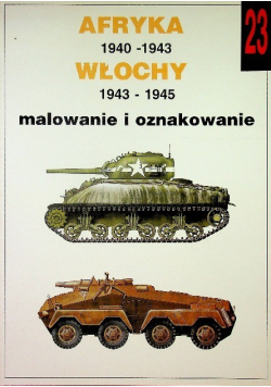Afryka 1940 1943 Włochy 1943 1945
